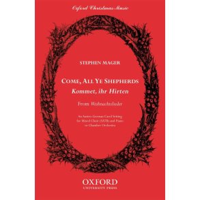 Come, all ye shepherds (Kommet, ihr Hirten) : Paperback