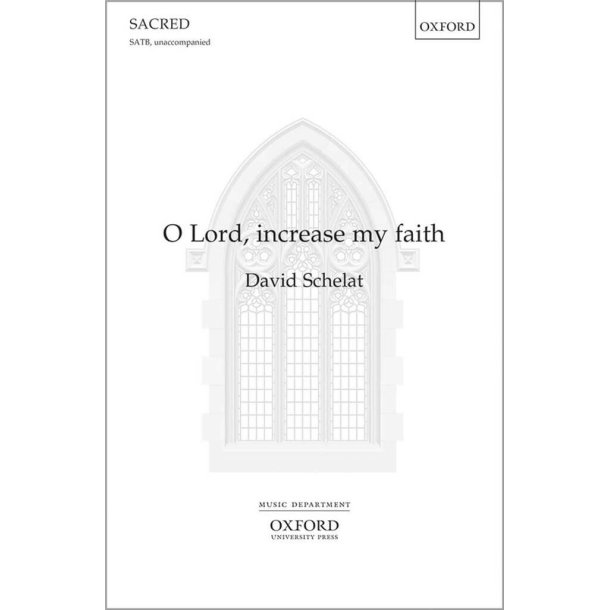 O Lord, increase my faith