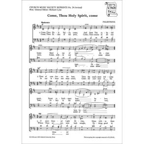 Come, Thou Holy Spirit, come