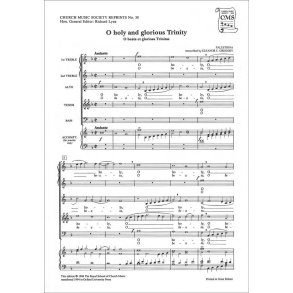 O holy and glorious Trinity : O beata et gloriosa Trinitas