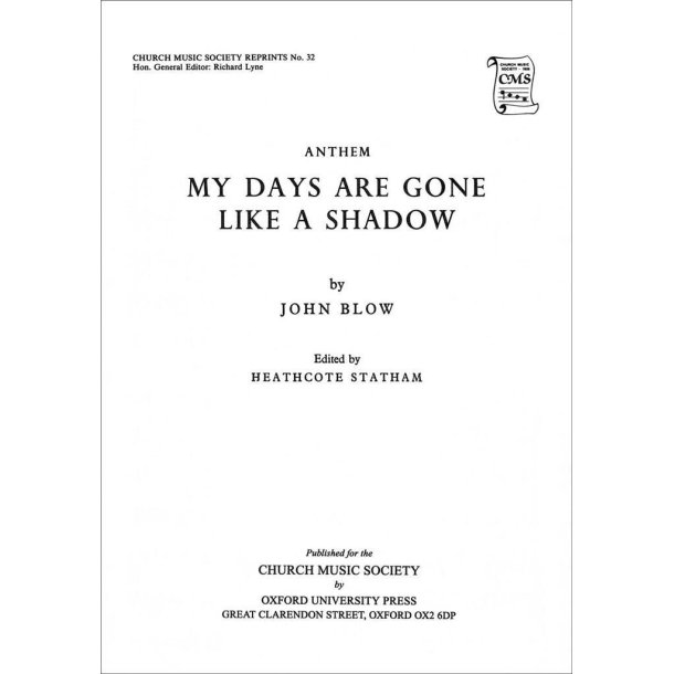 My days are gone like a shadow