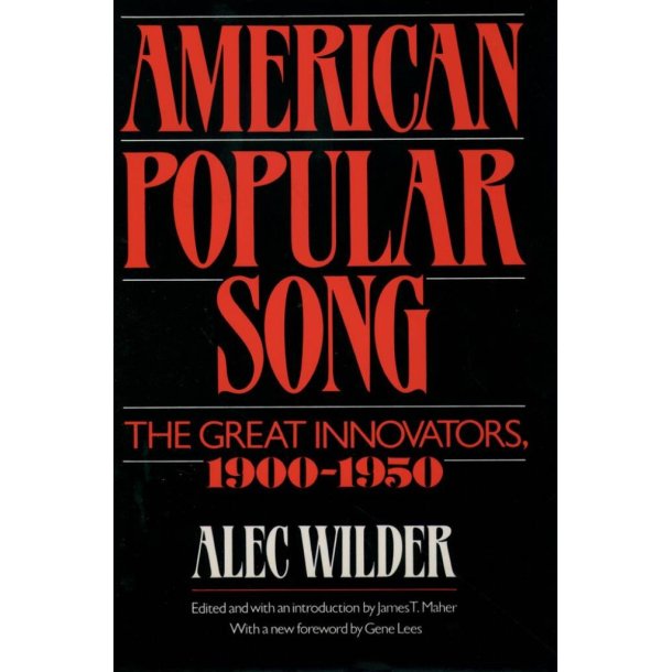 American Popular Song : The Great Innovators 1900-1950