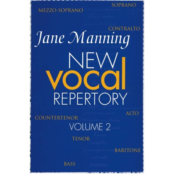 New Vocal Repertory 2
