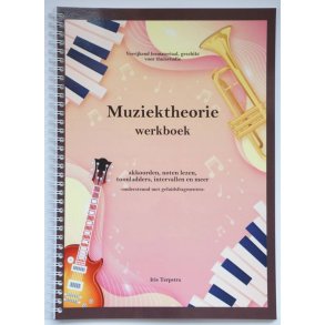 Muziektheorie werkboek : akkoorden, noten lezen, toonladders, intervallen en meer