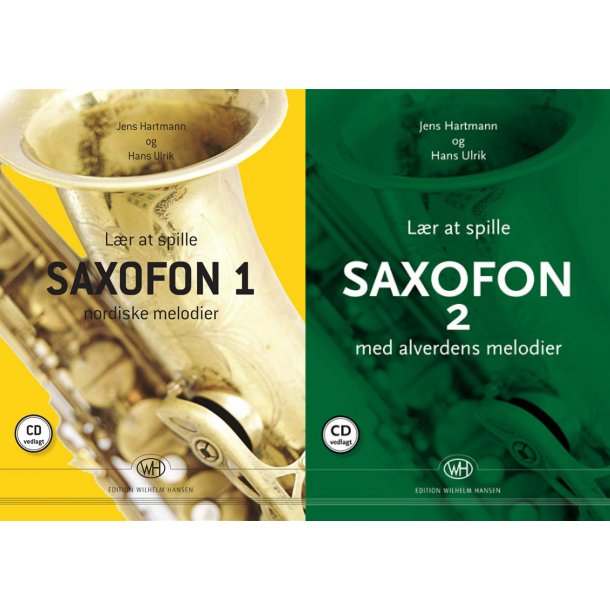 Pakketilbud p Lr at spille Saxofon bind 1 og bind 2