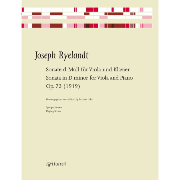 Sonata d-Moll f&uuml;r Viola und Klavier, Op.73
