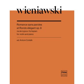 Romance sans paroles et Rondo élégant : Op. 9 for Violin and Piano