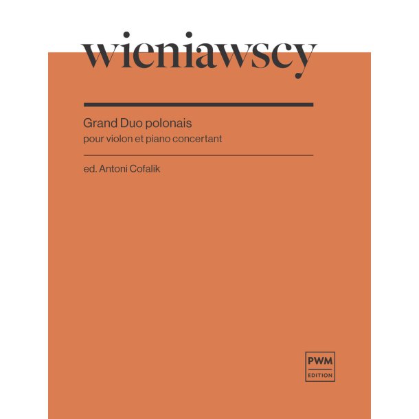 Grand Duo Polonais : pour violon et piano concertant