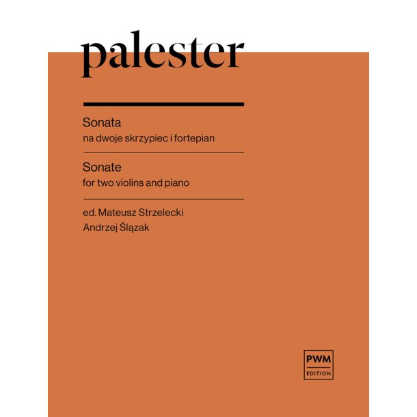 Sonata for two violins and piano : for two violins and piano