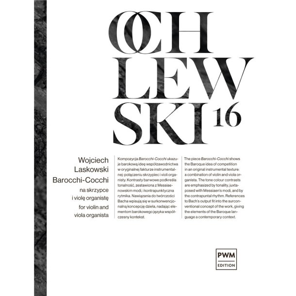 Barocchi-Cocchi For Violin And Viola Organista