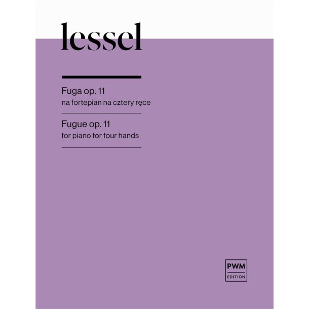 Fugue Op.11 For Piano For Four Hands