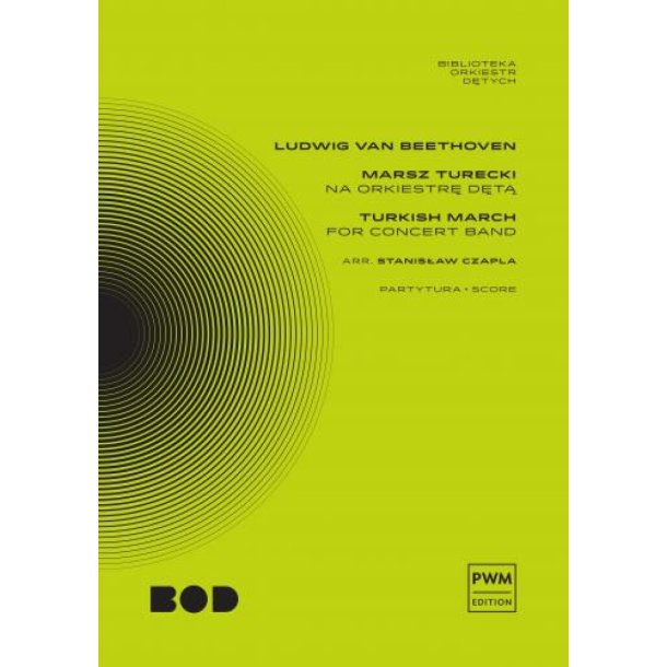 Turkish March for concert band : for concert band