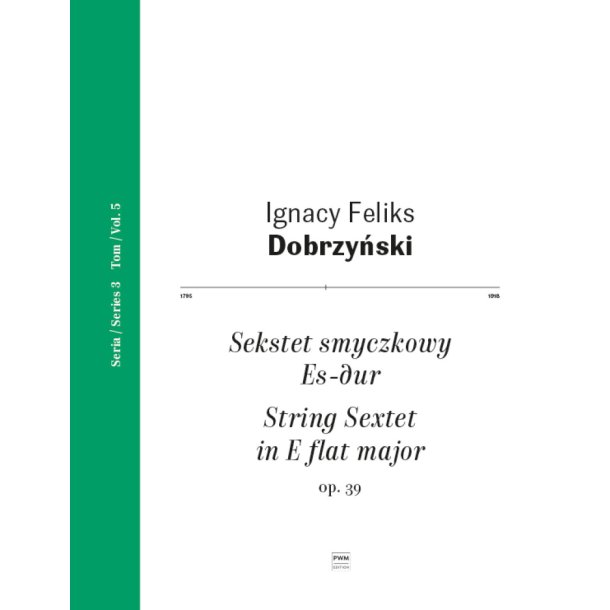 String Sextet in E flat major : for string sextet