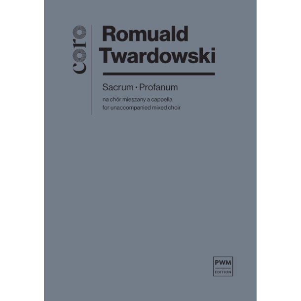 Sacrum - Profanum : for unaccompanied mixed choir