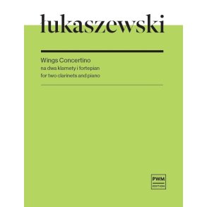 Wings Concertino : for two clarinets and piano
