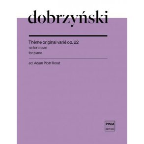 Theme original varié op. 22