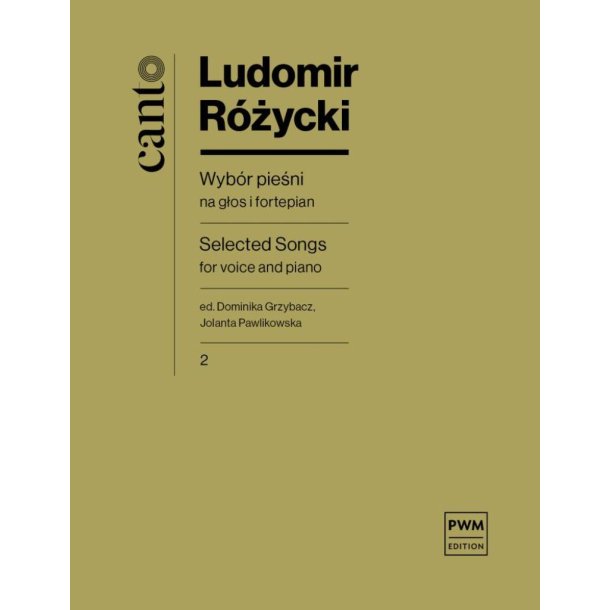 Selection of Songs for voice and piano, part II