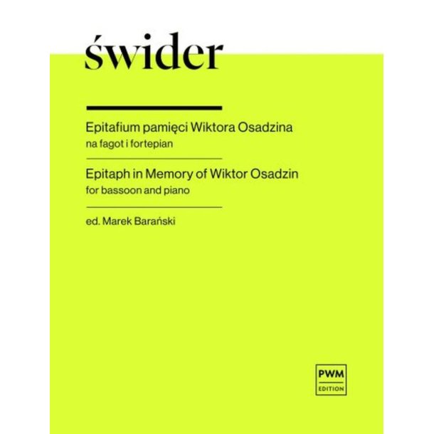 Epitaph In Memory Of Wiktor Osadzin