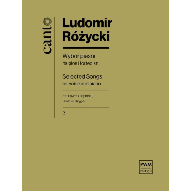 Selected Songs for Voice and Piano, part III