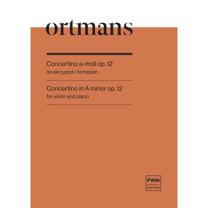 Concertino a-moll Op. 12 : for violin and piano