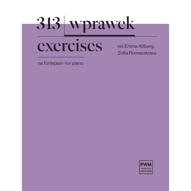313 Exercises : For piano