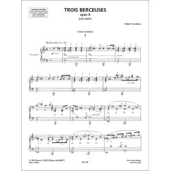 Trois Berceuses : opus 8