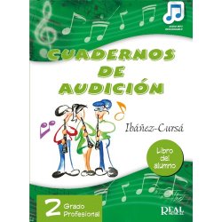 Cuadernos de audici&oacute;n - 2 Grado profesional : Libro del Alumno