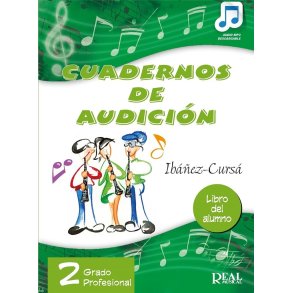 Cuadernos de audición - 2 Grado profesional : Libro del Alumno