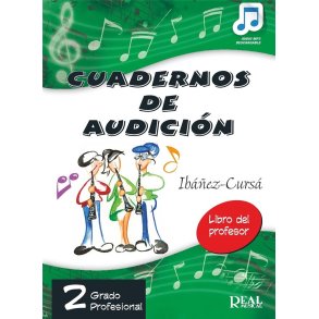 Cuadernos de audición - 2 Grado profesional : Libro del profesor