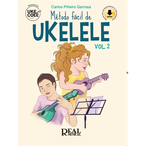 M&eacute;todo f&aacute;cil de ukelele vol. 2