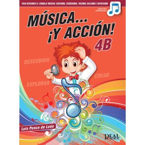 Música… ¡Y acción! 4B : Audio mp3 descargable