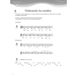 Lectura cantada a primera vista Vol. 1 : Audio mp3 descargable