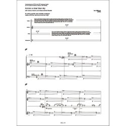 Across a clear blue sky : String quartet no. 10