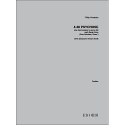 4.48 Psychose : eine Kammeroper in einem Aktnach Sarah Kane (Durs Gr&uuml;nbein, &Uuml;bers.)