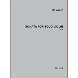 Sonata for Solo Violin