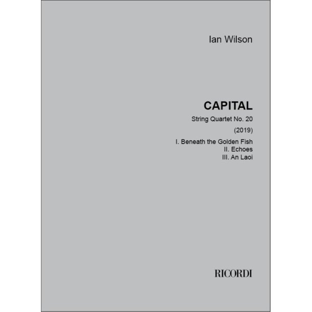 Capital : String quartet No. 20