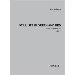 Still life in green and red : String quartet no. 13