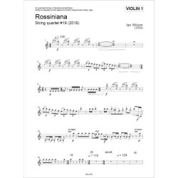 Rossiniana : String quartet no. 19