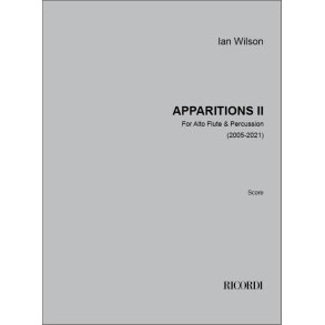 Apparitions II : For Alto Flute & Percussion