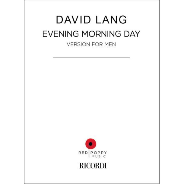 Evening morning day : Version for men