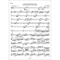 And Legions Will Rise : for clarinet, violin, and marimba