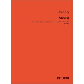 Arcana : for Cello and String Quintet (2 vno, 2 vla, vc)