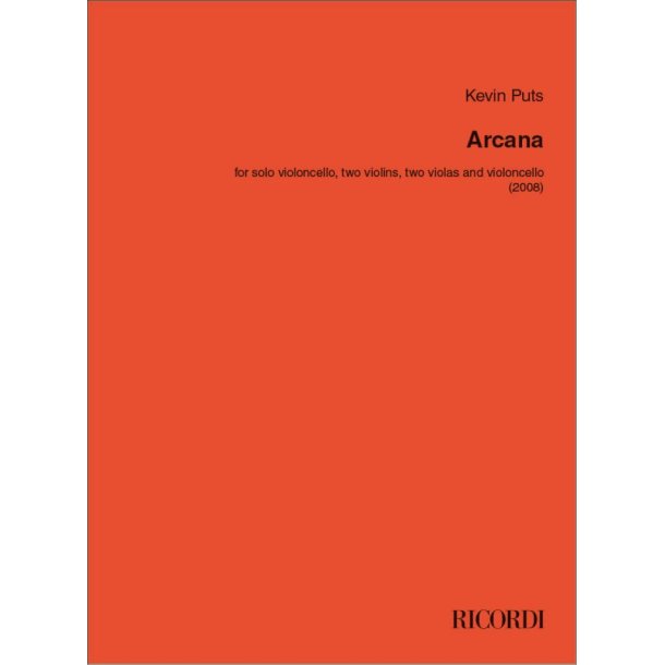 Arcana : for Cello and String Quintet (2 vno, 2 vla, vc)