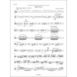 Arcana : for Cello and String Quintet (2 vno, 2 vla, vc)