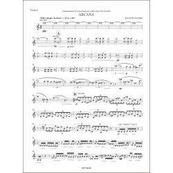 Arcana : for Cello and String Quintet (2 vno, 2 vla, vc)