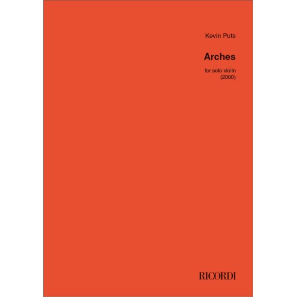 Arches : for Solo Violin