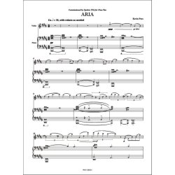 Aria : for Violin and Piano