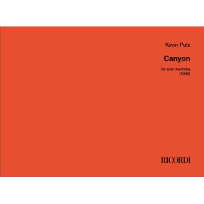 Canyon : for Solo Marimba