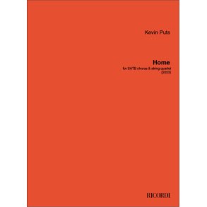 Home : for SATB chorus & string quartet