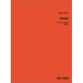 Credo : for String Quartet